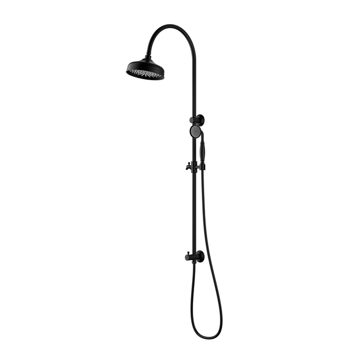 Clasico Shower Set - Matt Black
