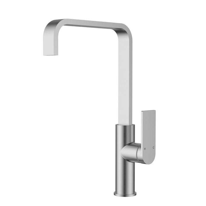 Ruki Sink Mixer - Brushed Nickel