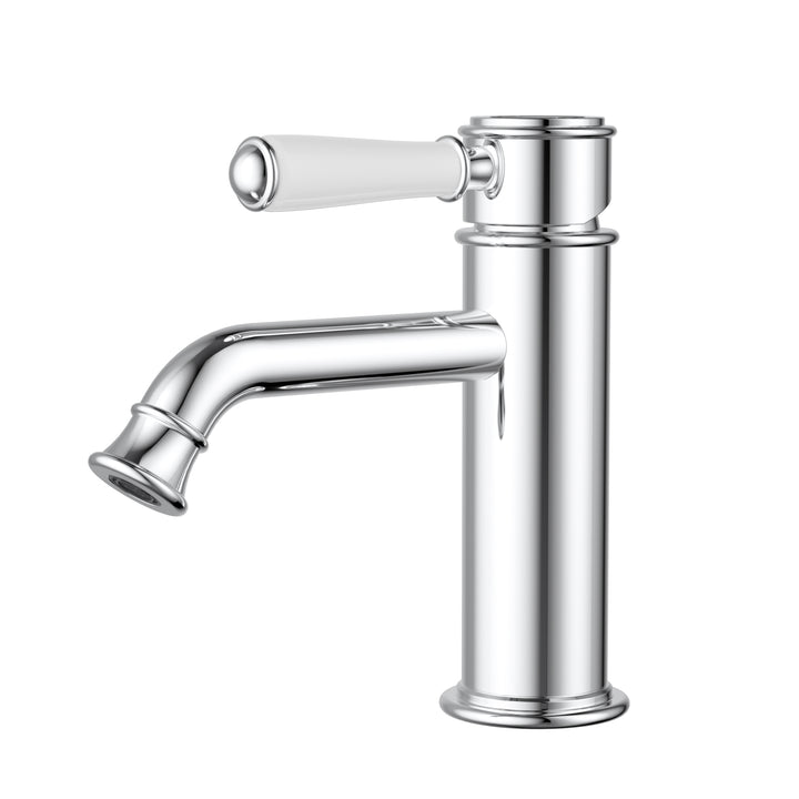 Clasico Basin Mixer / Ceramic Handle - Chrome