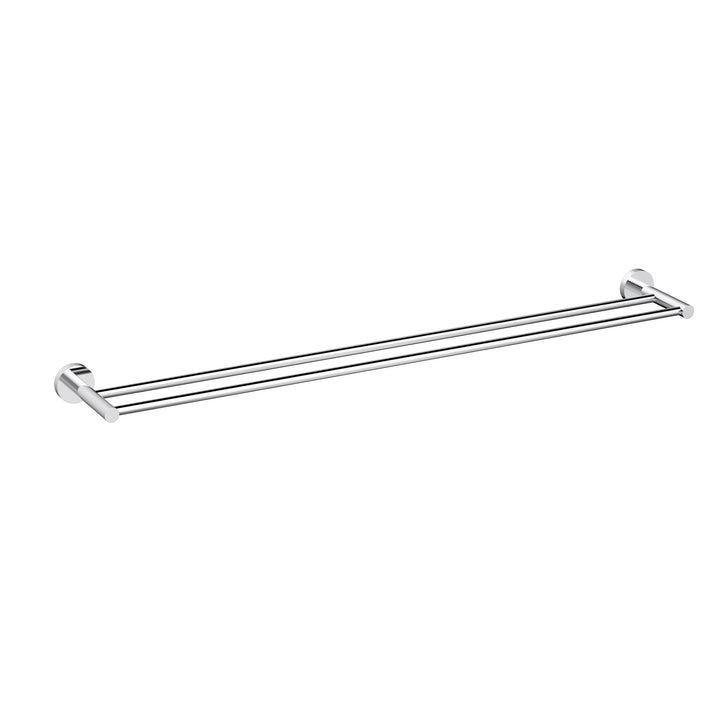 Otus Slimline Towel Rail Double 900mm - Chrome