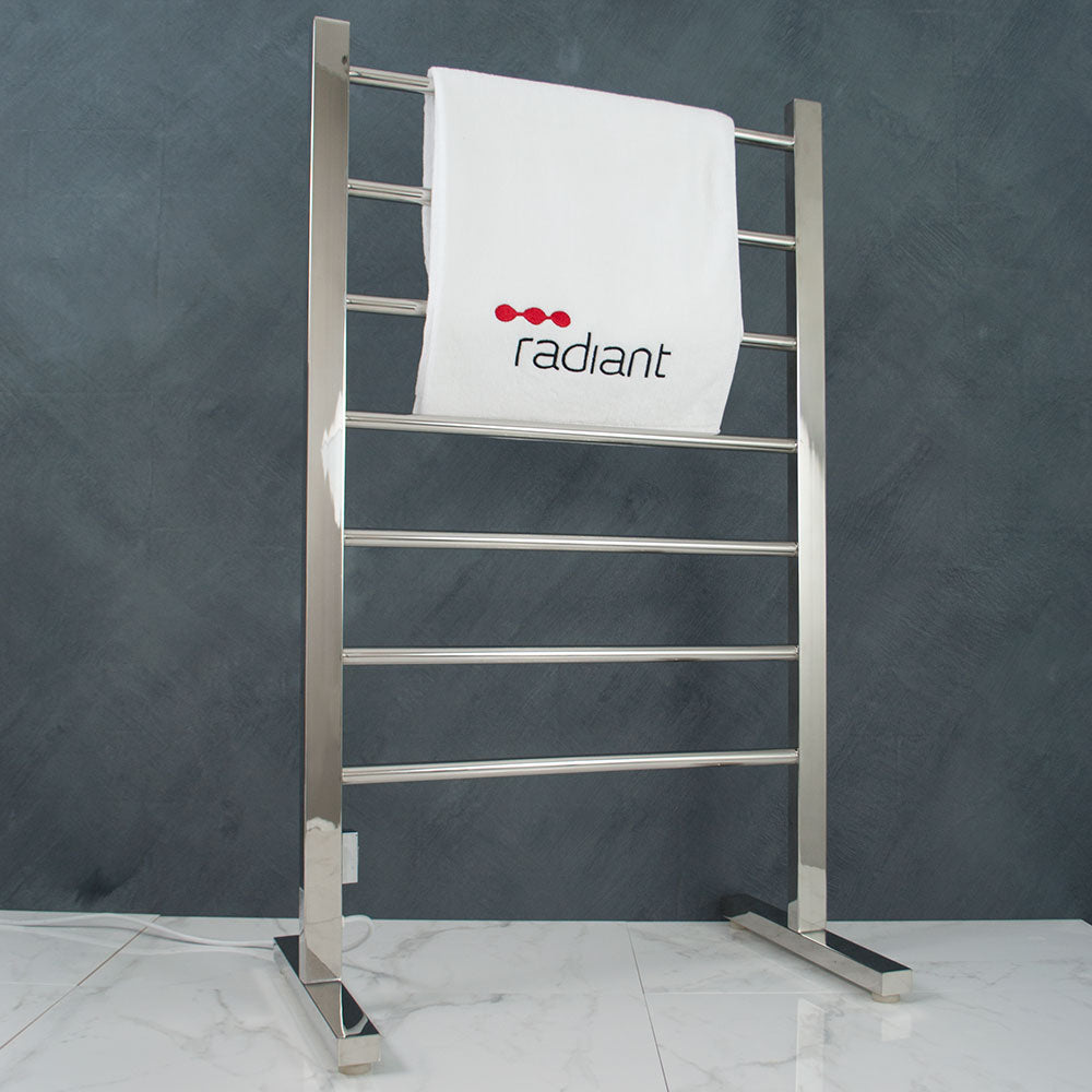 Radiant Heated Floor-Standing Towel Rail 600 x 1000mm - fstr01-2-1000px