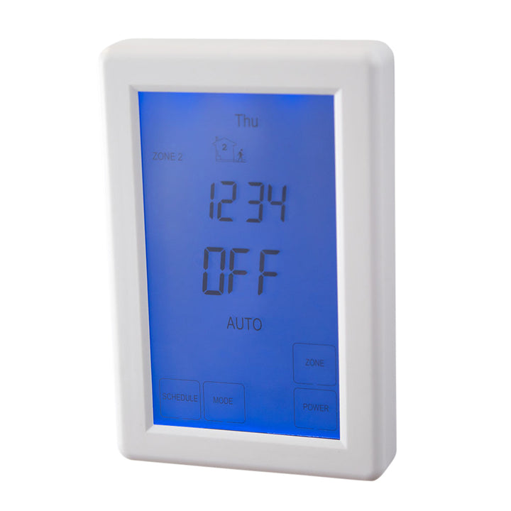 Radiant Digital Dual Underfloor Heating Thermostat and Towel Rail Timer Switch - Universal Orientation - ts8100-dual-v-1000px