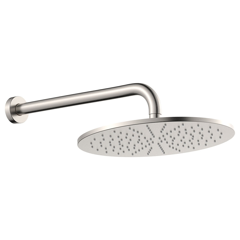 Empire Slim Shower Arm Set - Brushed Nickel
