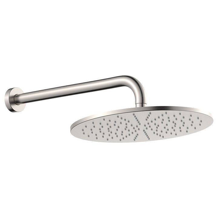 Empire Slim Shower Arm Set - Brushed Nickel