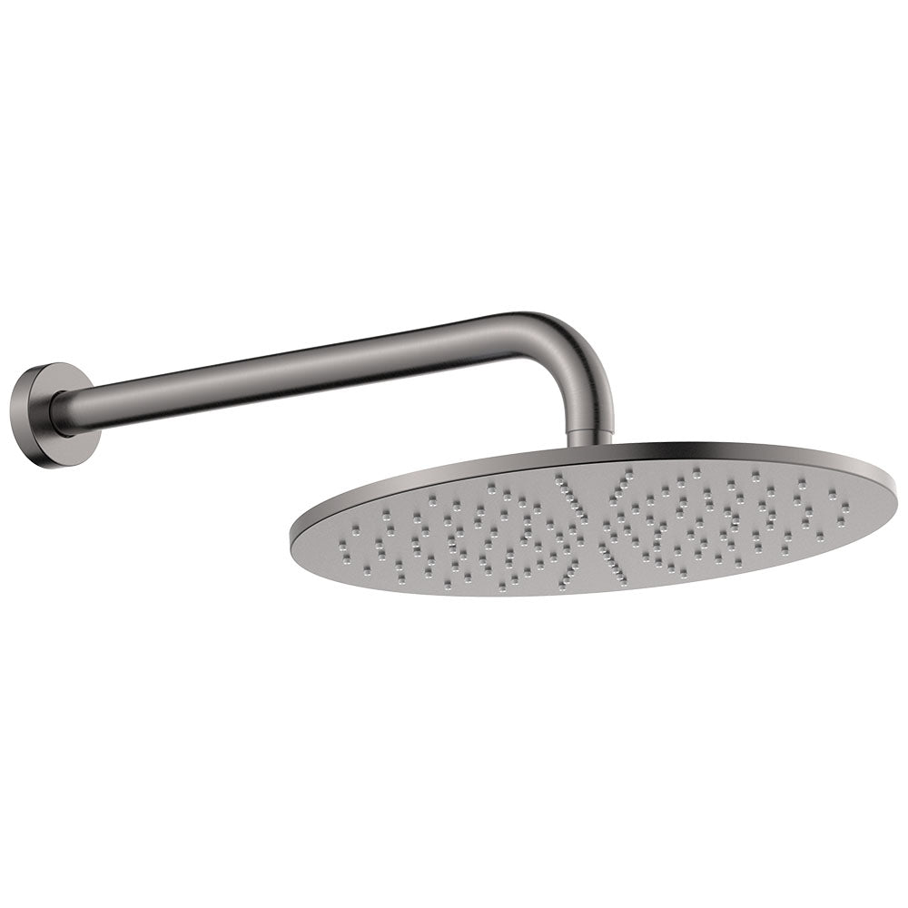 Empire Slim Shower Arm Set - Gun Metal