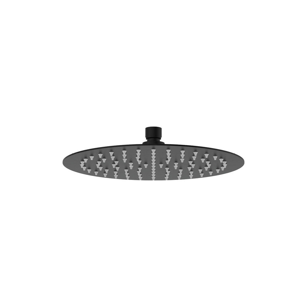 Kaya Shower Head, 250mm - Matte Black