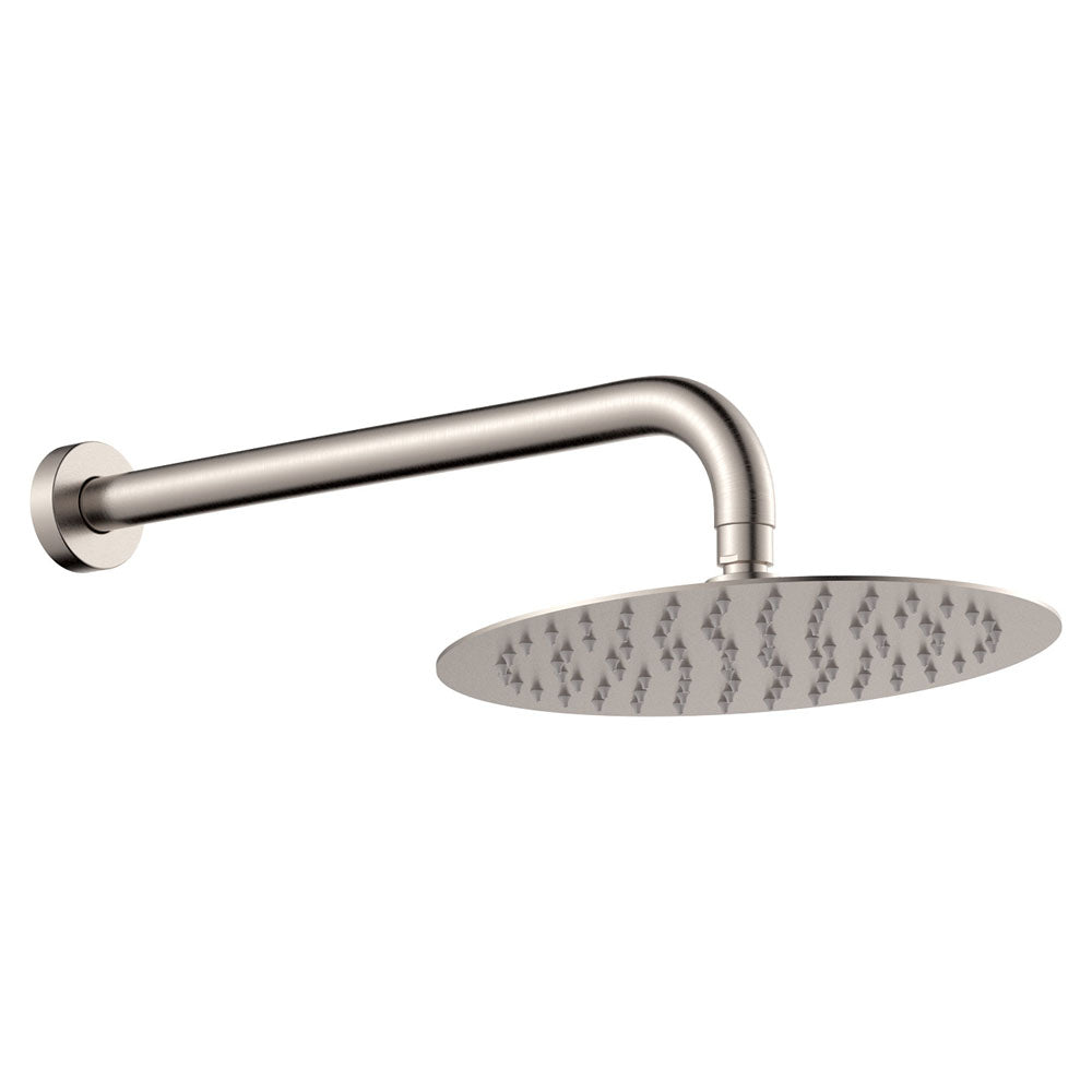 Kaya Shower Arm Set - Brushed Nickel