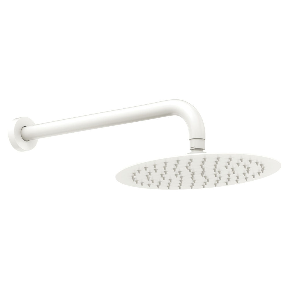 Kaya Shower Arm Set - Matte White