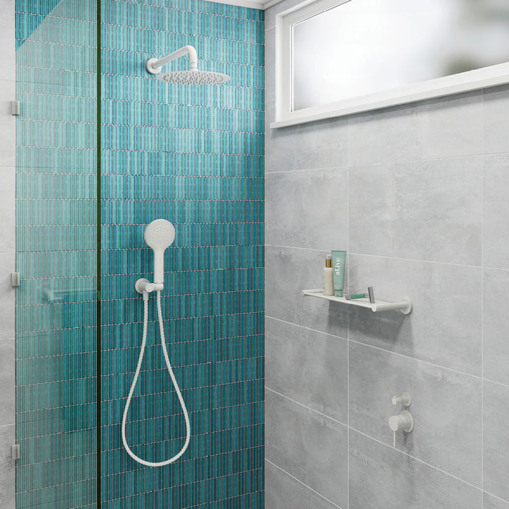 Kaya Shower Head, 250mm - Matte White