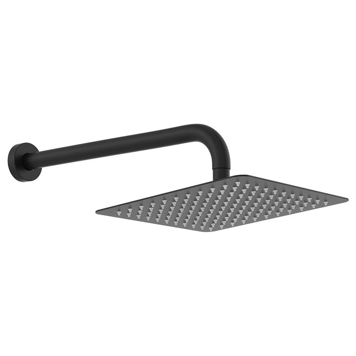 Koko Shower Arm Set - Matte Black