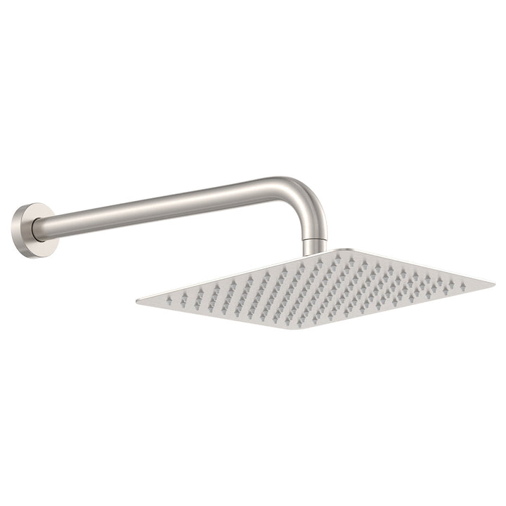 Koko Shower Arm Set - Brushed Nickel