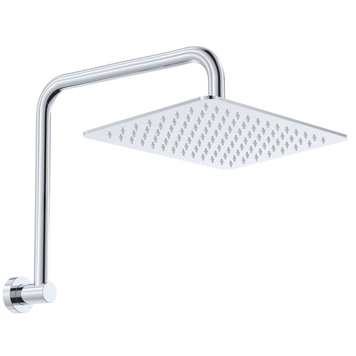 Tono Gooseneck Shower Arm Set - Chrome