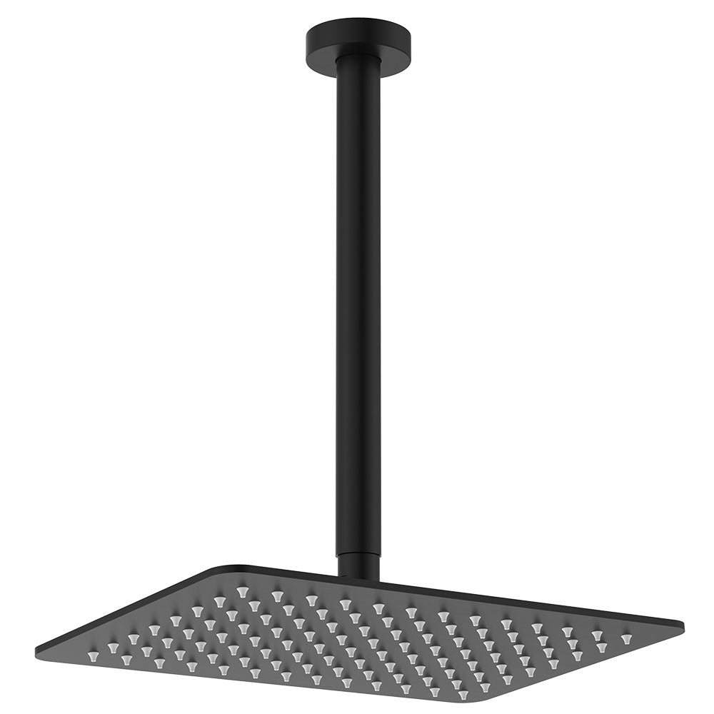 Tono Shower Dropper Set - Matte Black