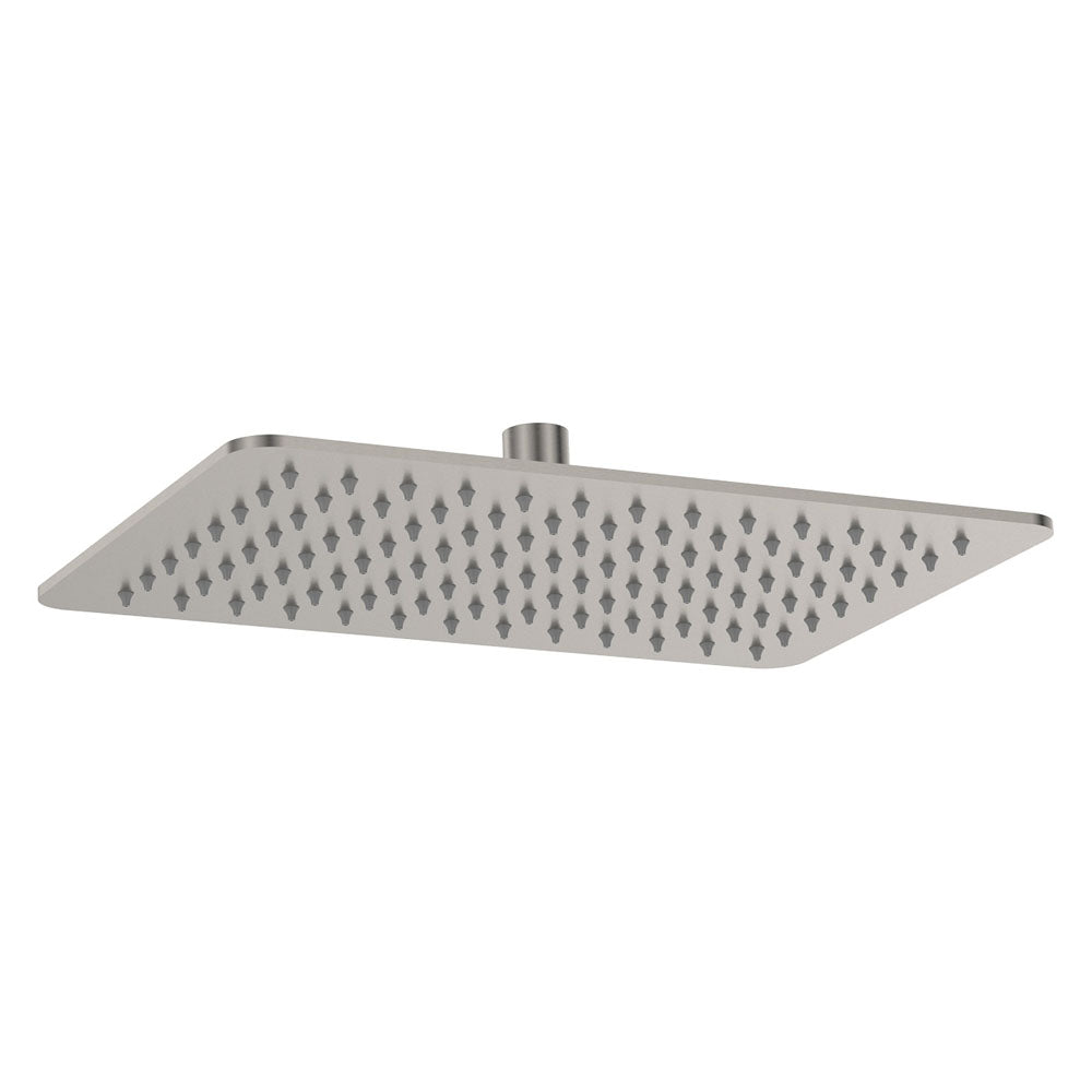 Koko Rectangular Shower Head - Brushed Nickel