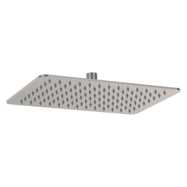 Koko Rectangular Shower Head - Brushed Nickel