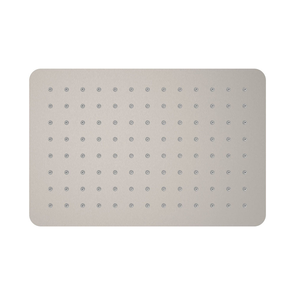 Koko Rectangular Shower Head - Brushed Nickel
