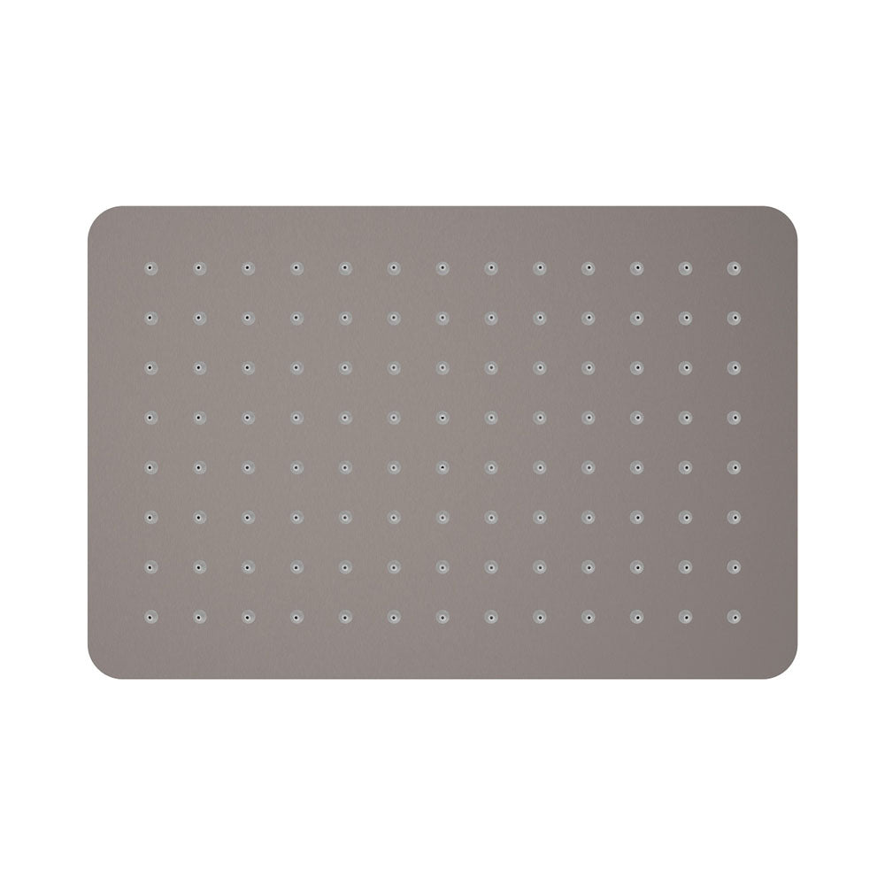 Koko Rectangular Shower Head - Gun Metal