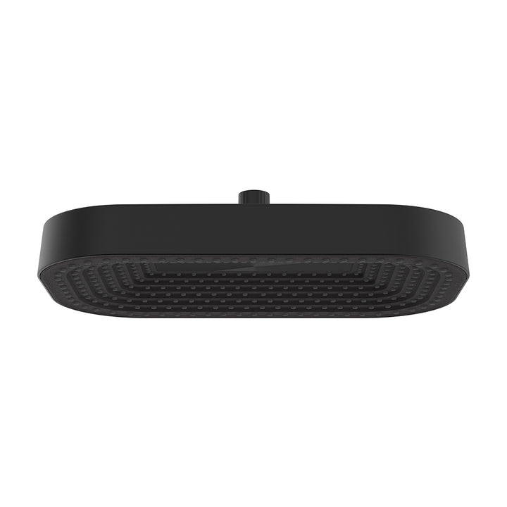 Kuro Shower Head, Soft Square - Matte Black