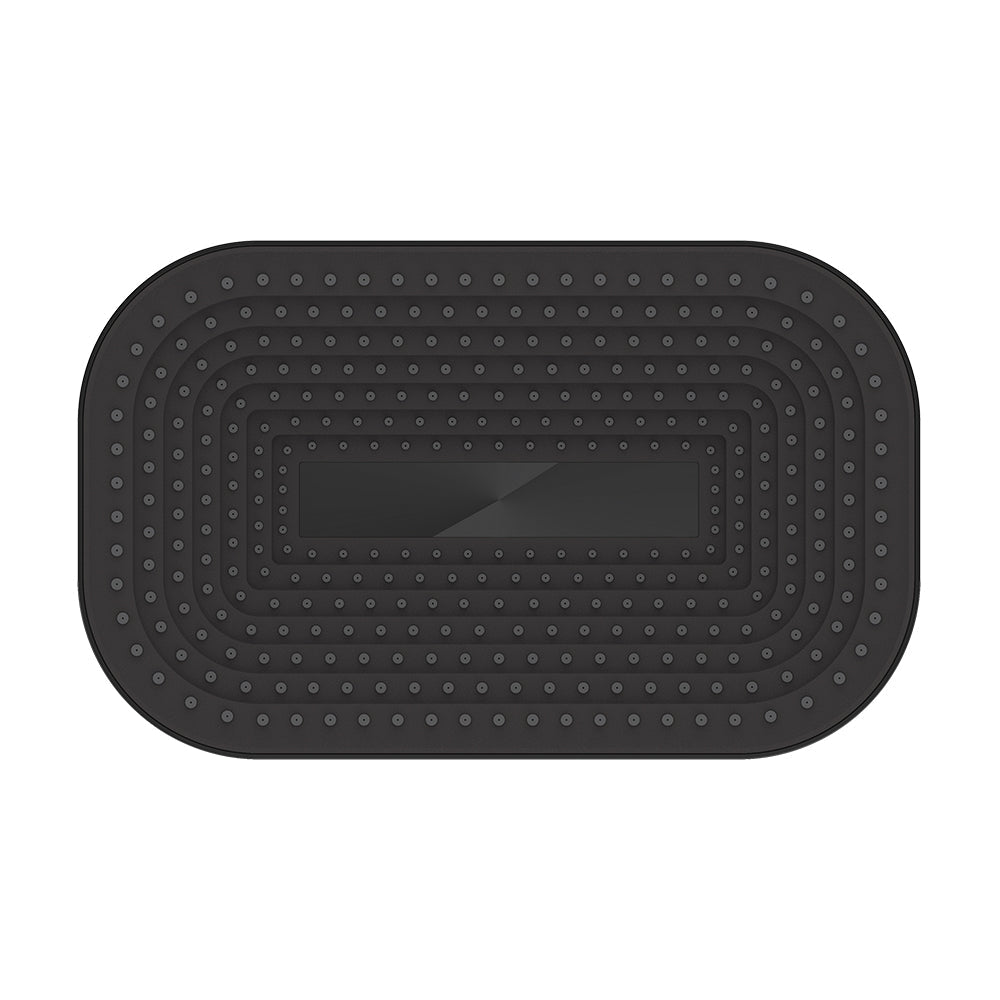 Kuro Shower Head, Soft Square - Matte Black