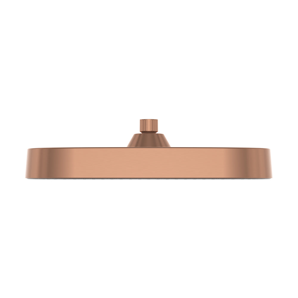 Kuro Shower Head, Soft Square - Brushed Copper