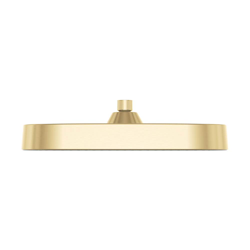 Kuro Shower Head, Soft Square - Urban Brass