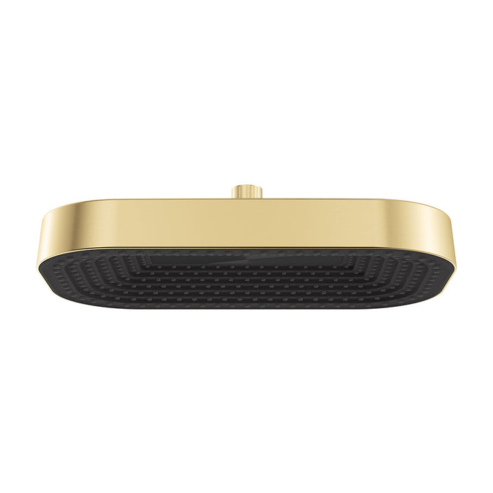 Kuro Shower Head, Soft Square - Urban Brass