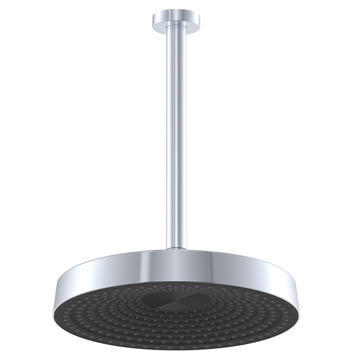Kuro Shower Dropper Set, Round Head - Chrome