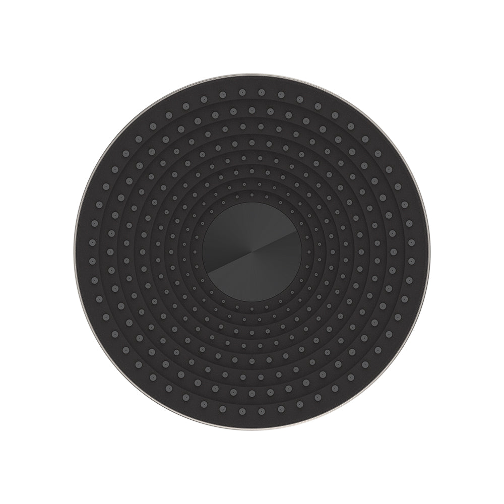 Kuro Shower Head, Round - Brushed Nickel