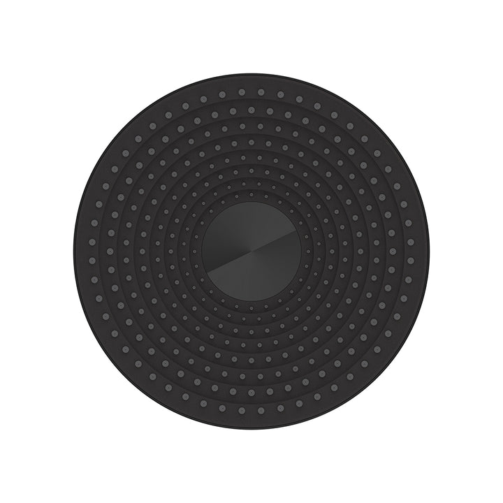 Kuro Shower Head, Round - Matte Black