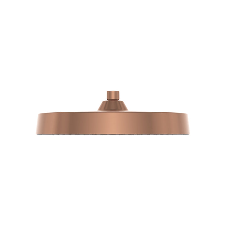 Kuro Shower Head, Round - Brushed Copper
