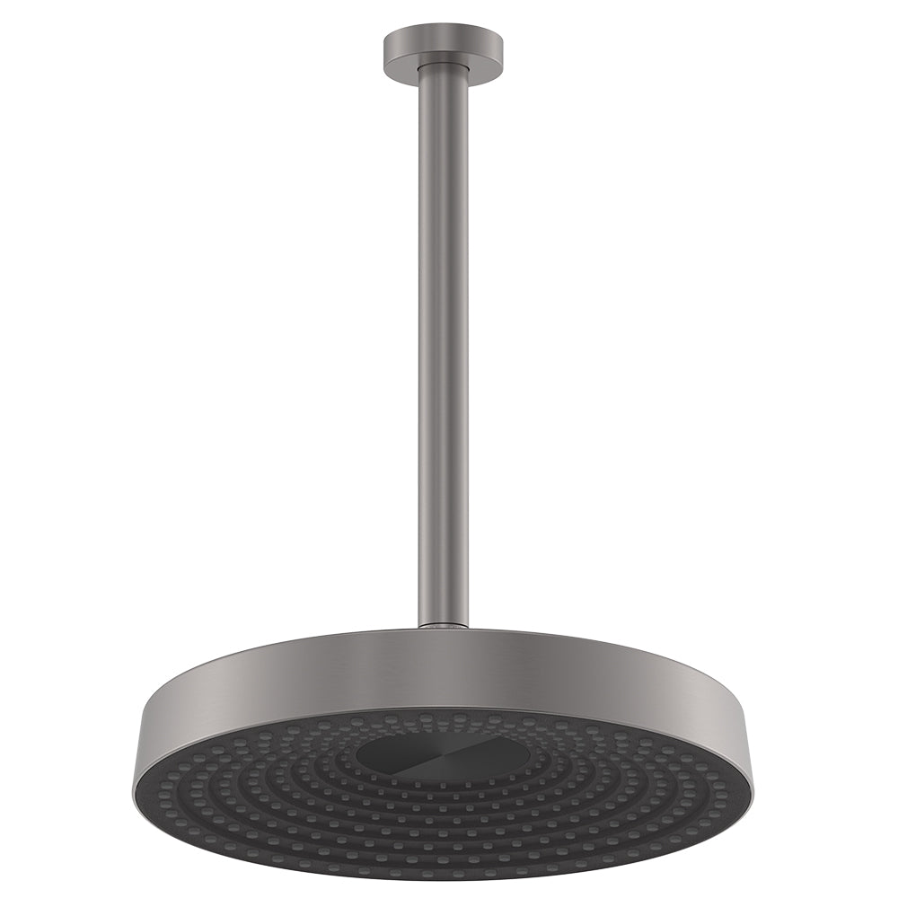Kuro Shower Dropper Set, Round Head - Gun Metal