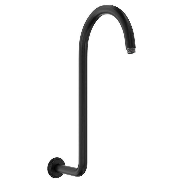 Classical Fixed Swan-Neck Arm - Matte Black