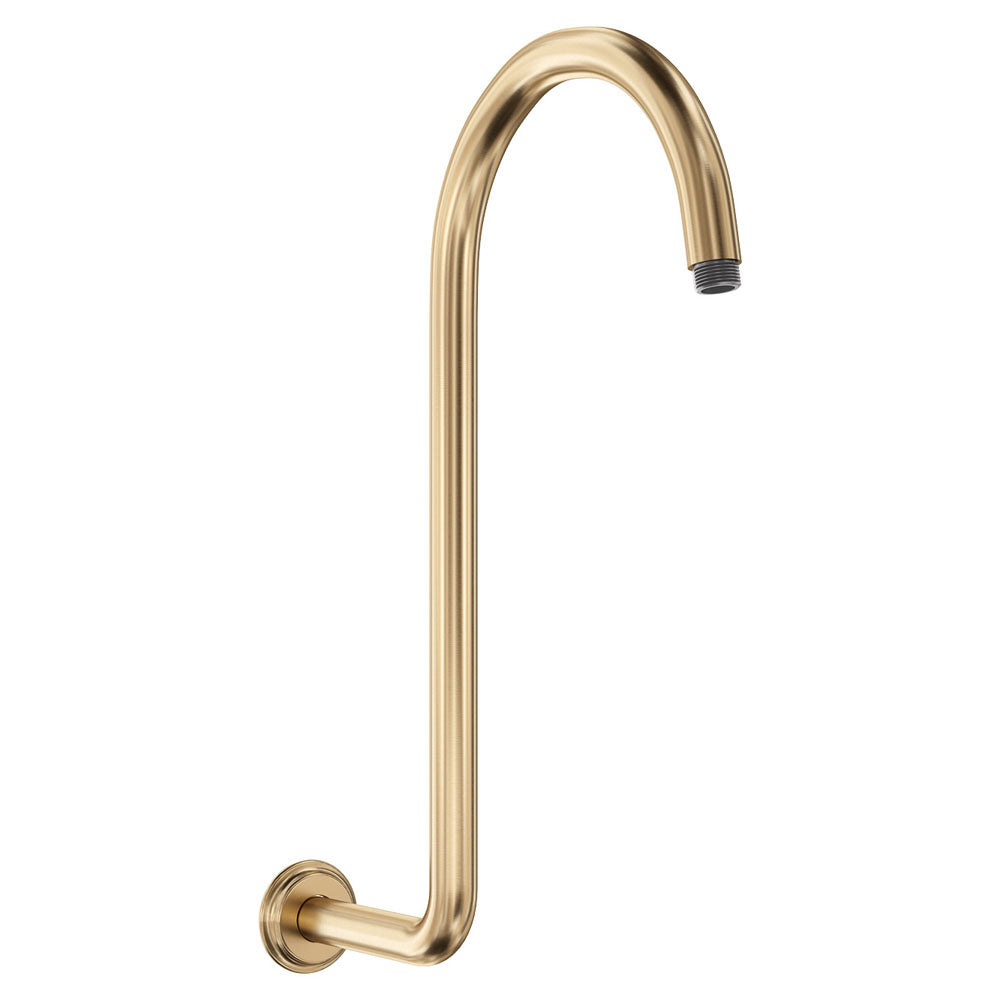 Classical Fixed Swan-Neck Arm - Urban Brass