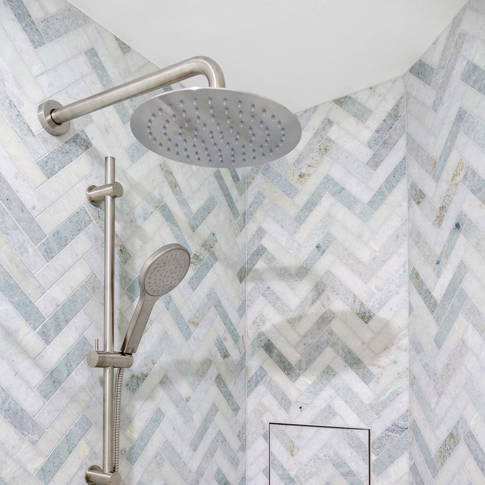 Kaya Shower Arm - Brushed Nickel