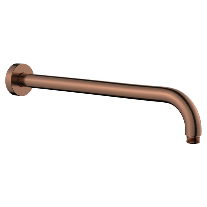 Kaya Shower Arm - Brushed Copper