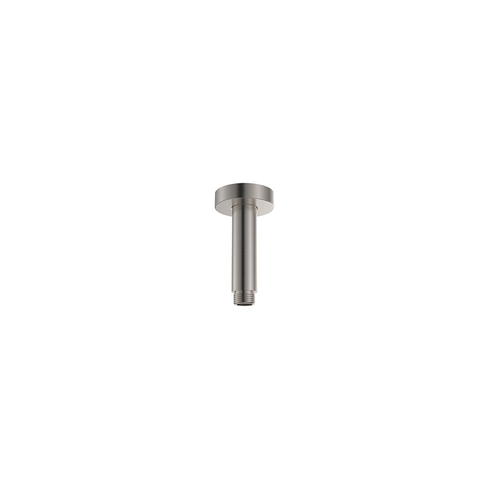 Round Shower Dropper, 100mm - Brushed Nickel