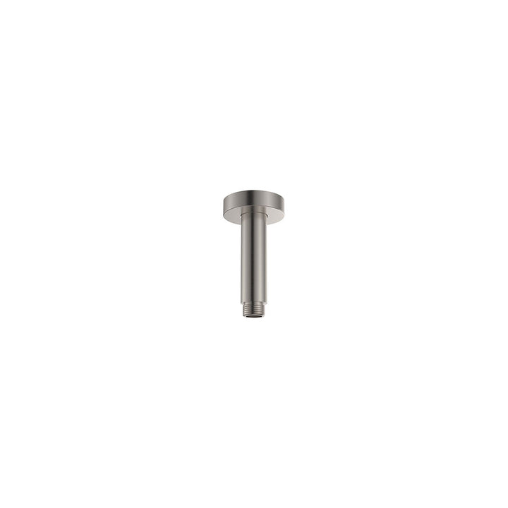 Round Shower Dropper, 100mm - Brushed Nickel