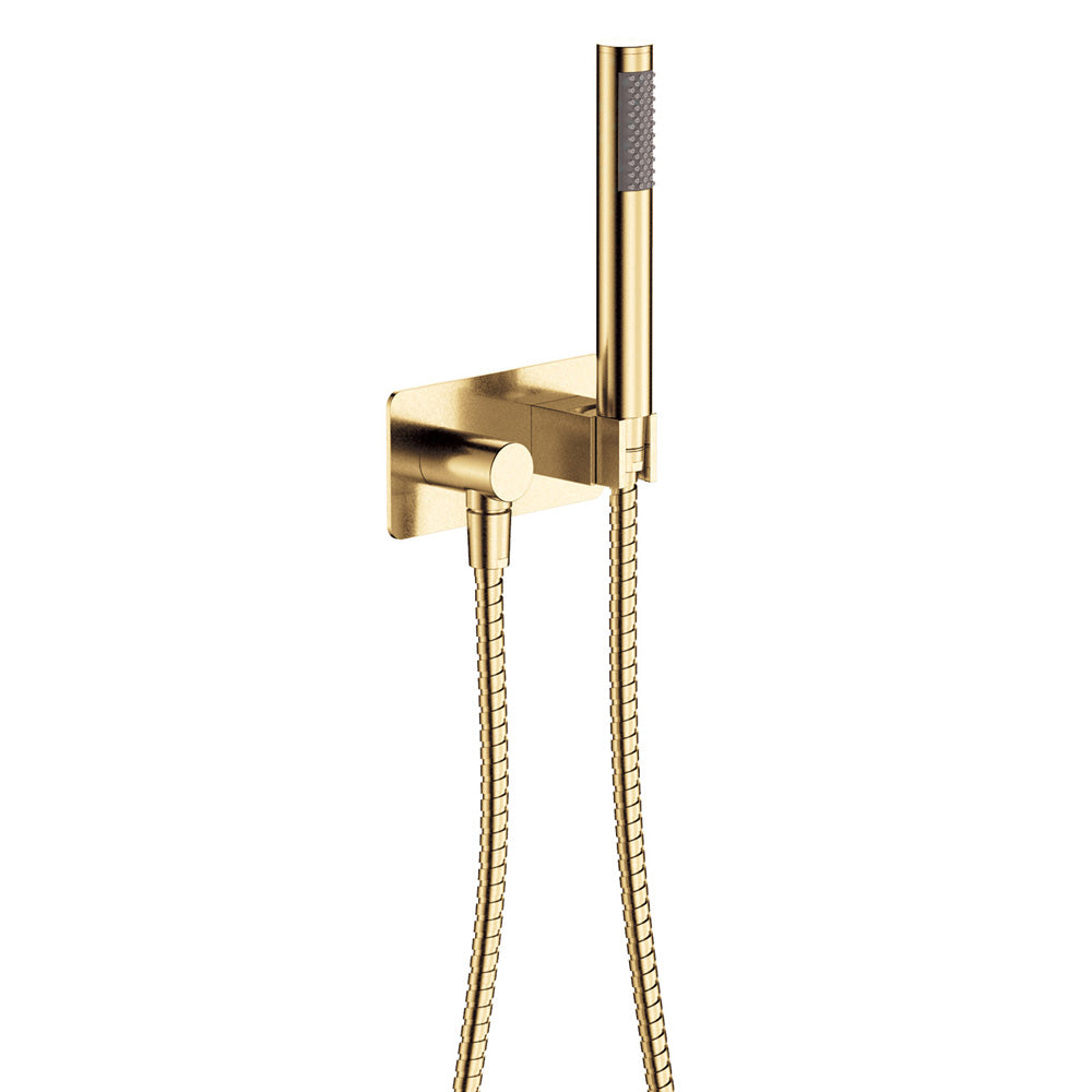 Isabella Hand Shower, Rectangular Plate - Urban Brass