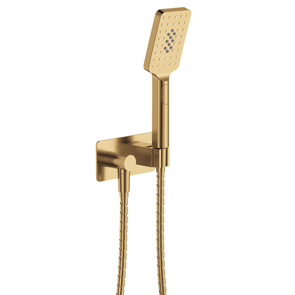 Tono Hand Shower, Rectangular Plate - Urban Brass