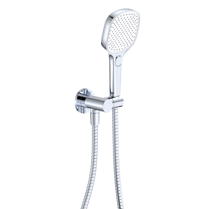 Koko Hand Shower, Round Plate - Chrome