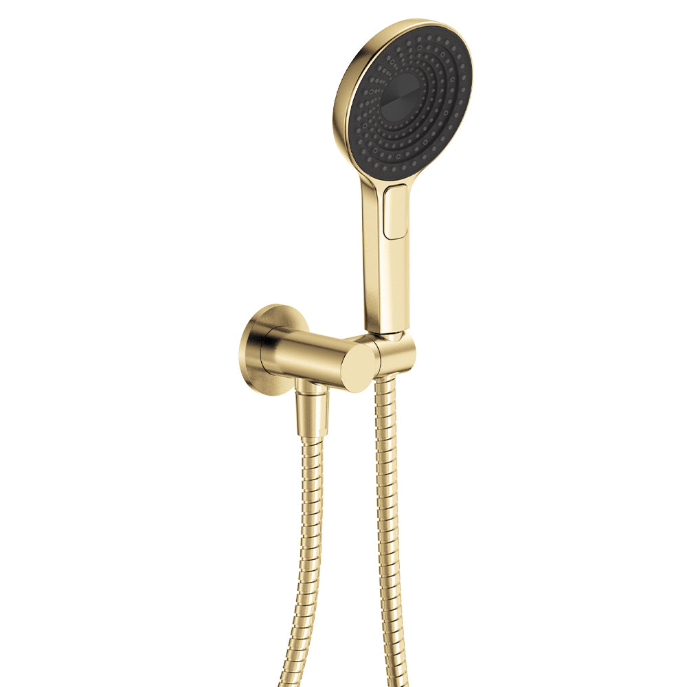 Kuro Hand Shower, Round Plate, Round Head - Urban Brass