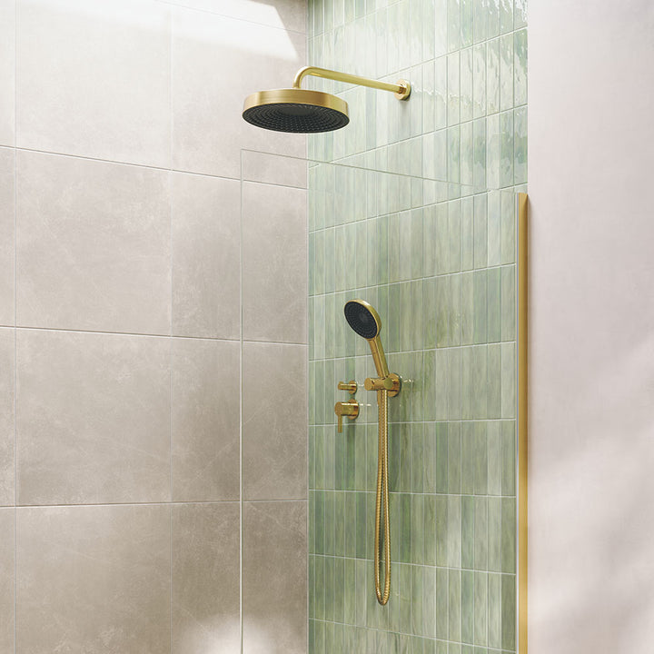 Kuro Hand Shower, Round Plate, Round Head - Urban Brass