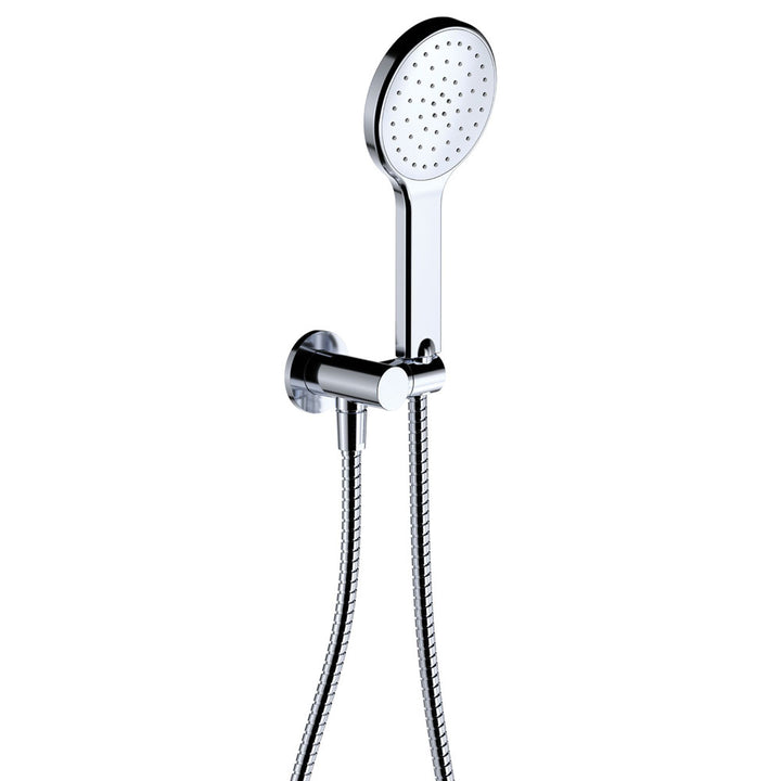 Kaya Hand Shower, Round Plate - Chrome