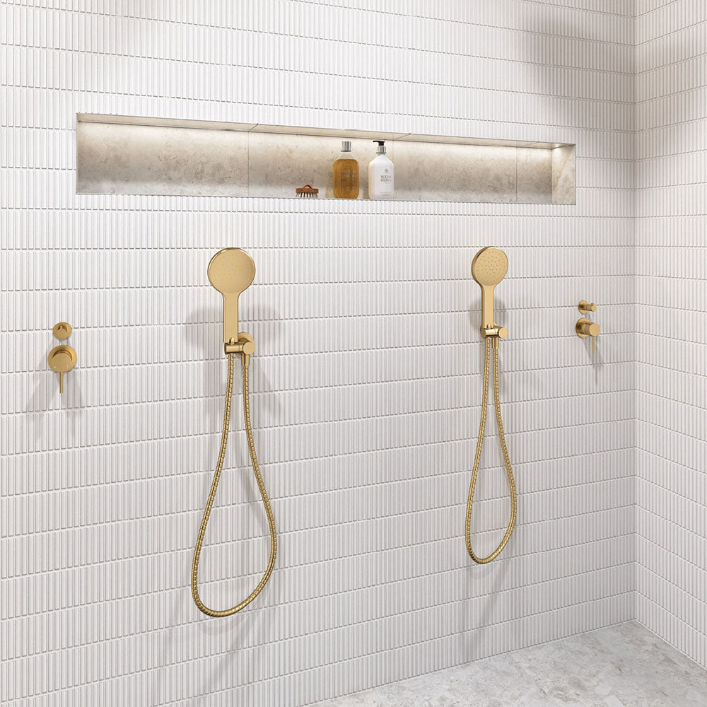 Kaya Hand Shower, Round Plate - Urban Brass