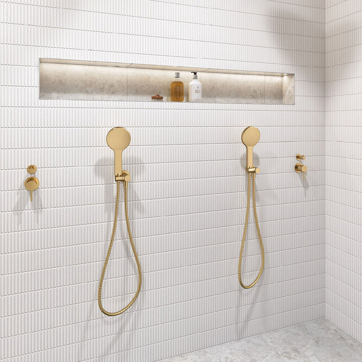 Kaya Hand Shower, Round Plate - Urban Brass