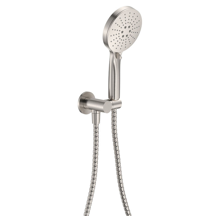 Empire Slim Hand Shower, Round Plate - Brushed Nickel