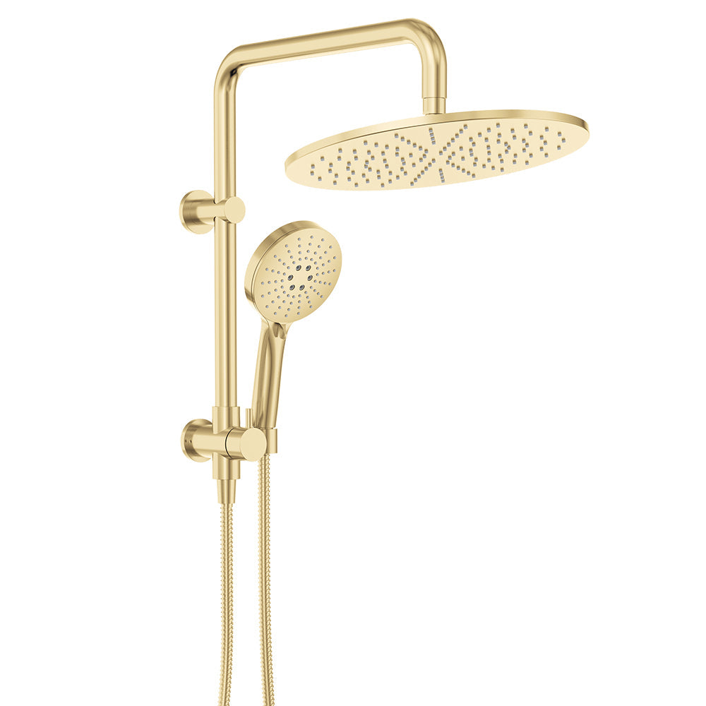 Empire Slim Twin Half-Rail Shower - Urban Brass