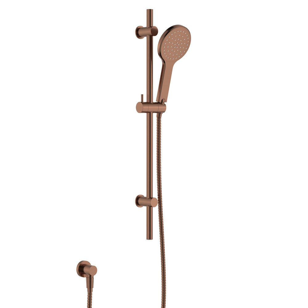 Kaya Rail Shower - Brushed Copper