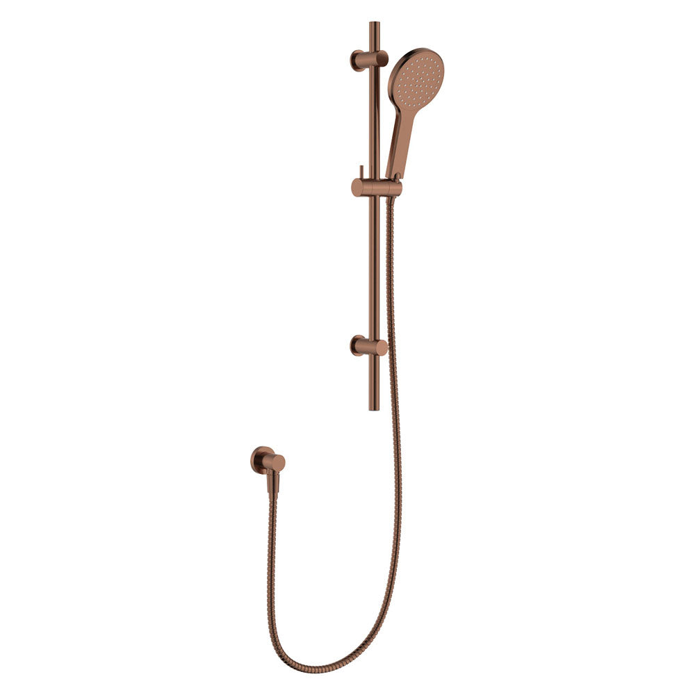 Kaya Rail Shower - Brushed Copper