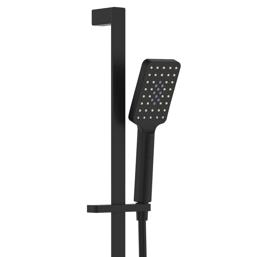Tono Rail Shower - Matte Black